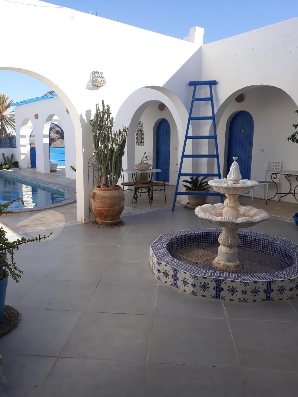 לינה וארוחת בוקר Mezrane Dar Chick Yahia Ile De Djerba מראה חיצוני תמונה